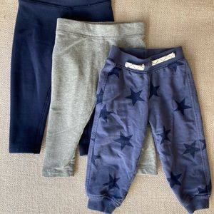 Three Primary legging bundle 12-18 months